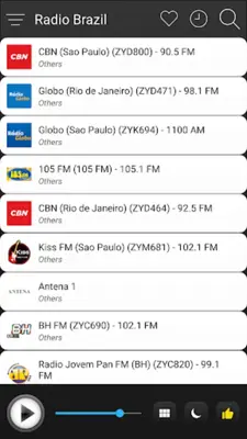 Brazil Radio Stations Online - android App screenshot 2